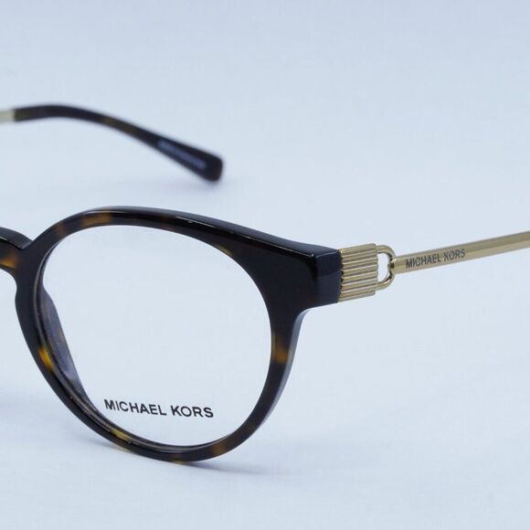 NEW MICHAEL KORS KEA MK4048 3293 HAVANA GOLD EYEGLASSES main image 4